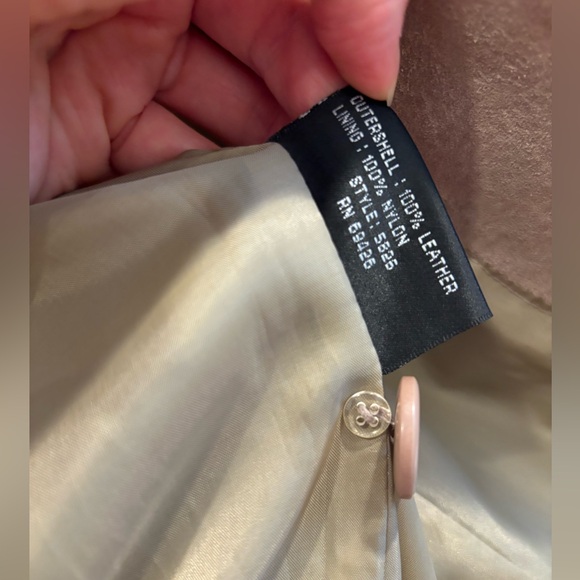 EUC Vintage Maxima Wilson’s Leather cream jacket XL fits nice oversized M to L - Picture 5 of 10